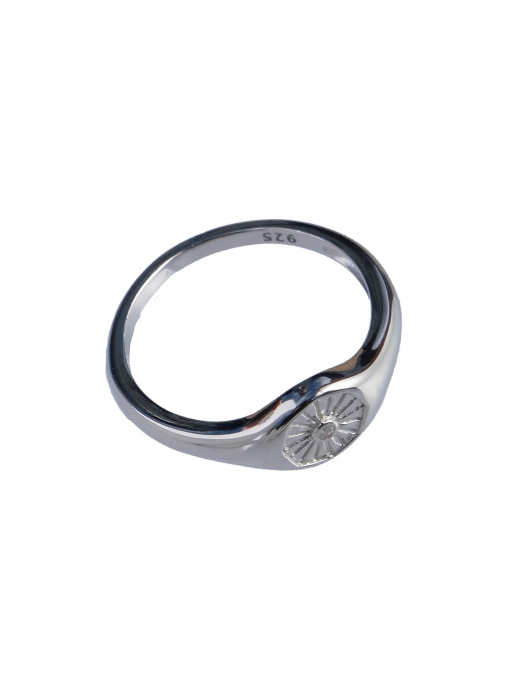 Anillo Husk Plateado